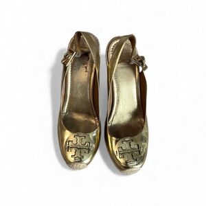 Tory Burch Gold Women's Shoes